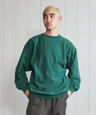 ＜H＞CREW NECK SWEAT SHIRT/スウェット