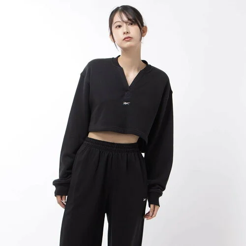 Reebok コットン カバーアップ スウェット / CL WDE COTTON FT COVERUP