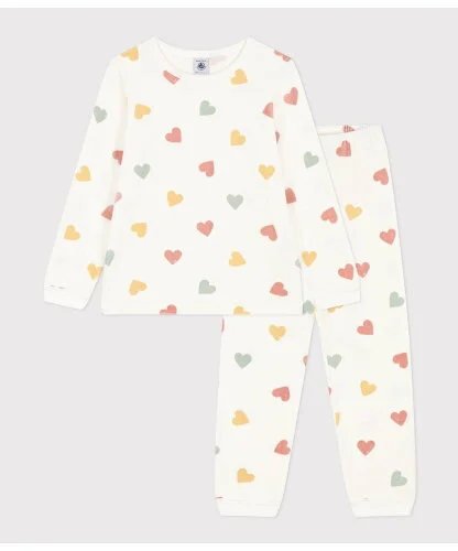 PETIT BATEAU ベロア長袖パジャマ