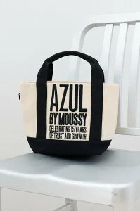 AZUL BY MOUSSY 15TH キャンバスミニトートバッグ