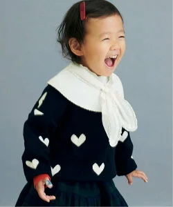 IENA ENFANT 【BaYiRi/バイリ】 別注 AMOR SWEATER baby-kids(90cm-100cm)