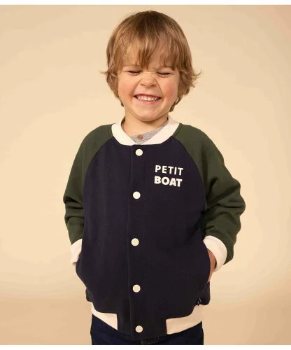 PETIT BATEAU バイカラーブルゾン