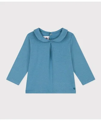 PETIT BATEAU 衿付きブラウス