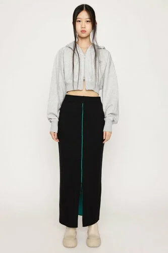 SLY REVERSIBLE KNIT SLIT スカート