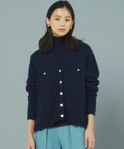 組曲 L 【WEB限定】ウールカシミヤミックス カーディガン