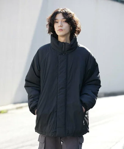 JUNRed LOOSE MILITARY ZIP BLOUSON - ルーズミリタリージップブルゾン