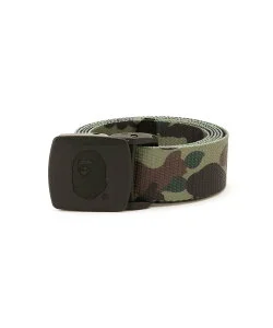 A BATHING APE 1ST CAMO GI BELT