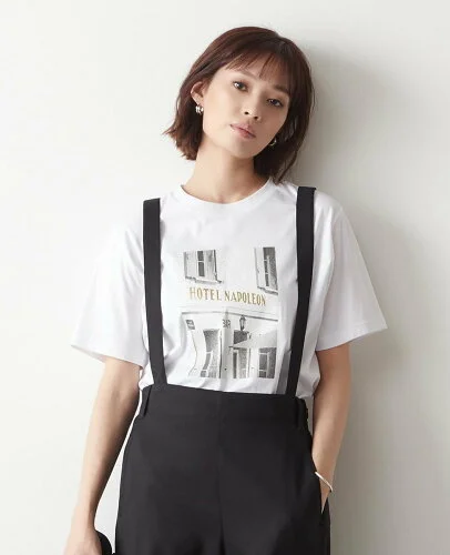 Liesse フォト半袖Tシャツ