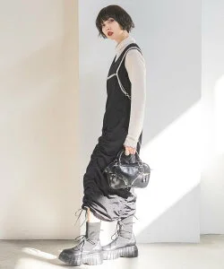 PAGEBOY 2WAYシャーリングワンピース