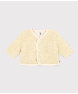 PETIT BATEAU ボアカーディガン