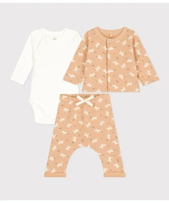 PETIT BATEAU スウェットプリント3点セット