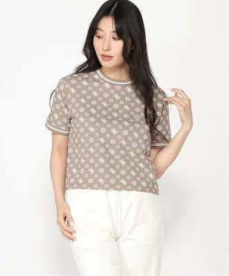 GUESS Tシャツ (W)Diann 4G Crop Tee