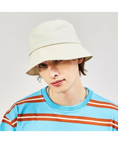 ABAHOUSE LASTWORD 【RUBEN/ルーベン】LINEN RAYON BUCKET HAT/リネン/ナ