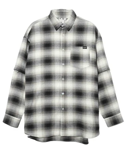 X-girl PLAID 2WAY SHIRT シャツ