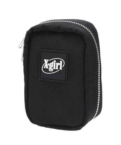 X-girl RUBBER PATCH POUCH ポーチ