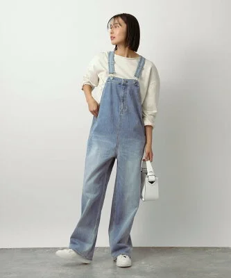 BARNYARDSTORM Healthy denim/Front Designオーバーオール