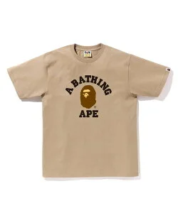 A BATHING APE COLLEGE TEE