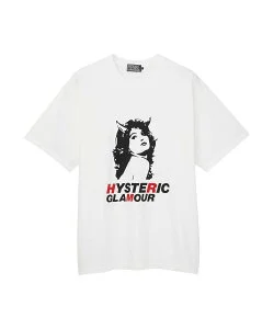 HYSTERIC GLAMOUR 2TONE DEVIL WOMAN Tシャツ