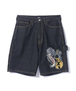 XLARGE ALIENS DENIM SHORTS ショーツ