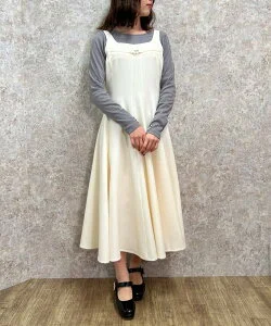 axes femme フレアーシルエットジャンスカ