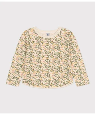 PETIT BATEAU チュビックプリント長袖Tシャツ