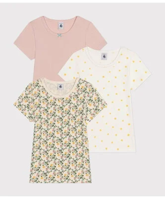 PETIT BATEAU 半袖Tシャツ3枚組