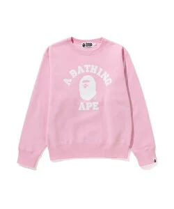 A BATHING APE COLLEGE CREWNECK