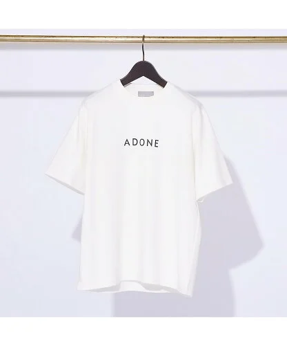 ABAHOUSE LASTWORD 【ADONE】ベアポンチ ロゴ 半袖Tシャツ