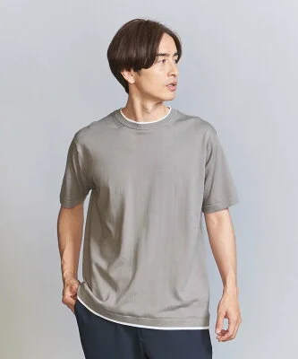 UNITED ARROWS レイヤード ニット Tシャツ