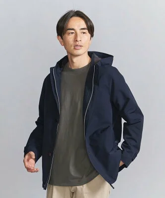 UNITED ARROWS レインドロップ フーディ ブルゾン