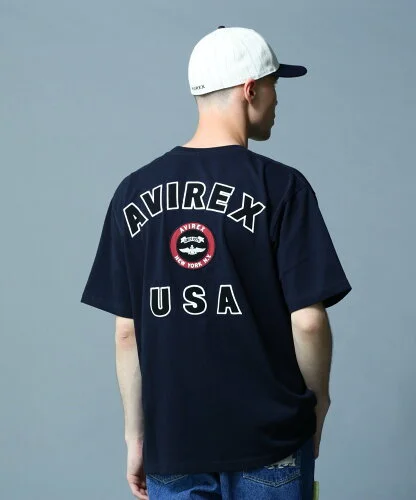 AVIREX ヴァーシティー ロゴ Tシャツ2.0/VARSITY LOGO T-SHIRT 2.0