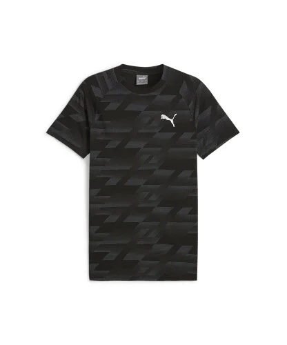 PUMA メンズ エヴォストライプ AOP 半袖 Tシャツ