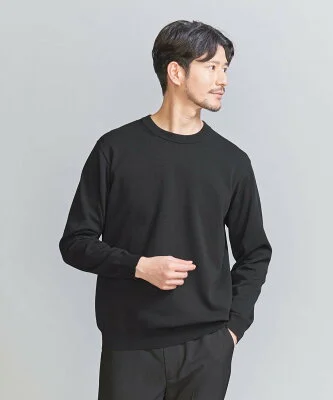 BEAUTY&YOUTH UNITED ARROWS 【WEB限定 WARDROBE SMART】KOUKIN ハイゲージ ニット クルーネック