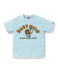 A BATHING APE BABY MILO IN AN EGG TEE