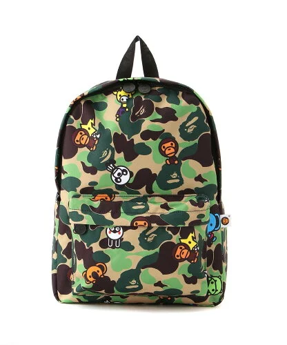 A BATHING APE BABY MILO MEDIUM BACKPACK