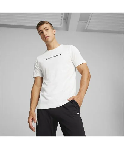 PUMA メンズ BMW MMS ロゴ グラフィック 半袖 Tシャツ