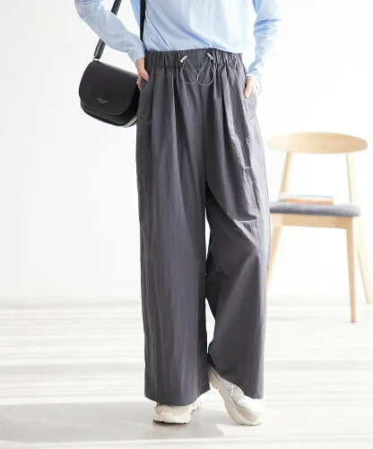 ROPE' PICNIC ウエストドロストコードイージーパンツ