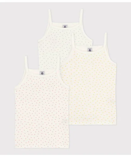 PETIT BATEAU キャミソール3枚組
