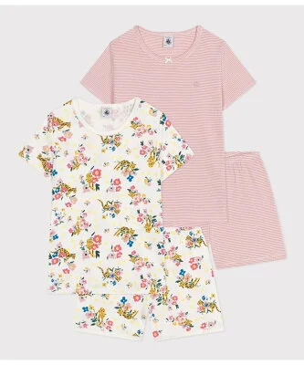 PETIT BATEAU 半袖パジャマ2枚組