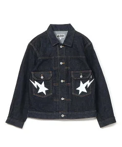 A BATHING APE (M)STA DENIM JACKET TYPE-02