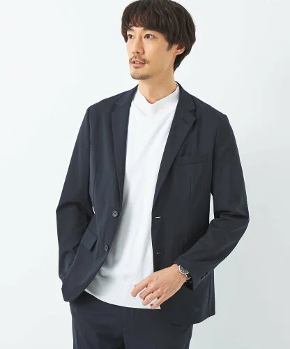 UNITED ARROWS green label relaxing TWウォッシャブルトロ 2B ジャケット -ウォッシャブル・ストレッチ・防シワ-