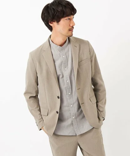 UNITED ARROWS green label relaxing ドライストレッチ 2B ジャケット -・防シワ・吸水速乾-