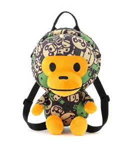 A BATHING APE BABY MILO PLUSH BACKPACK