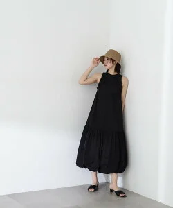 NATURAL BEAUTY BASIC ヘムバルーンボリュームワンピース