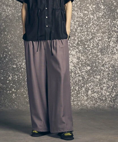 MAISON SPECIAL Buzzam-Tuck Prime-Wide Pants