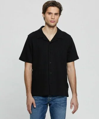 GUESS 半袖 シャツ (M)SS Toledo Knit Shirt