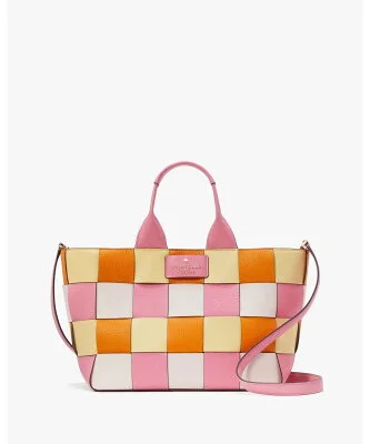 kate spade new york バスケット ウーブン トート