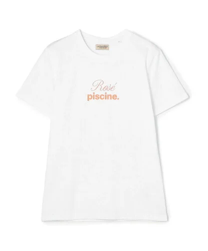 Les Petits Basics rose piscine Tシャツ