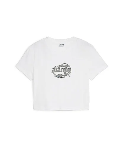 PUMA ウィメンズ グラフィックス ハイパー ガール 半袖 Tシャツ