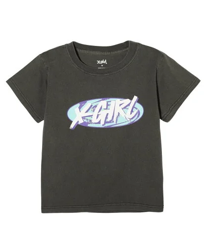 X-girl GALAXY LOGO S/S BABY TEE X-girl Tシャツ